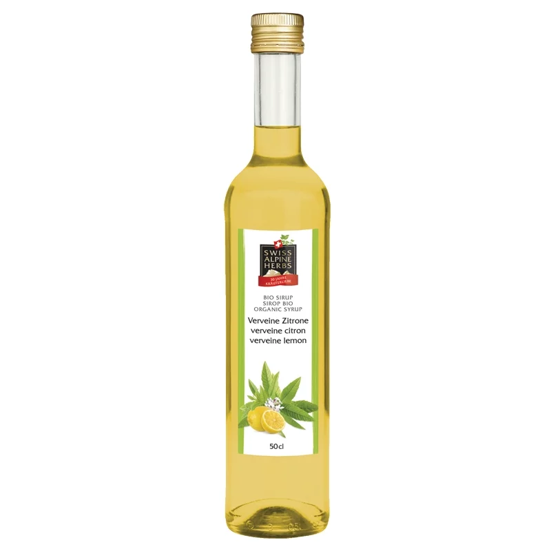 BIO-Sirup Verveine Zitrone - 500ml - Swiss Alpine Herbs