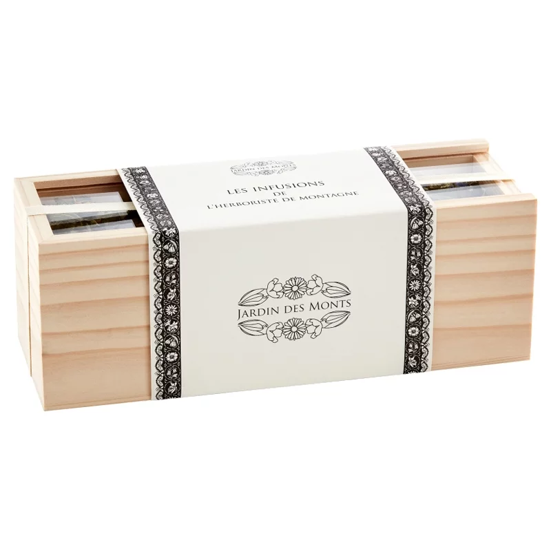 BIO-Entdeckungsbox Kräutertees - 4x20g - Jardin des Monts