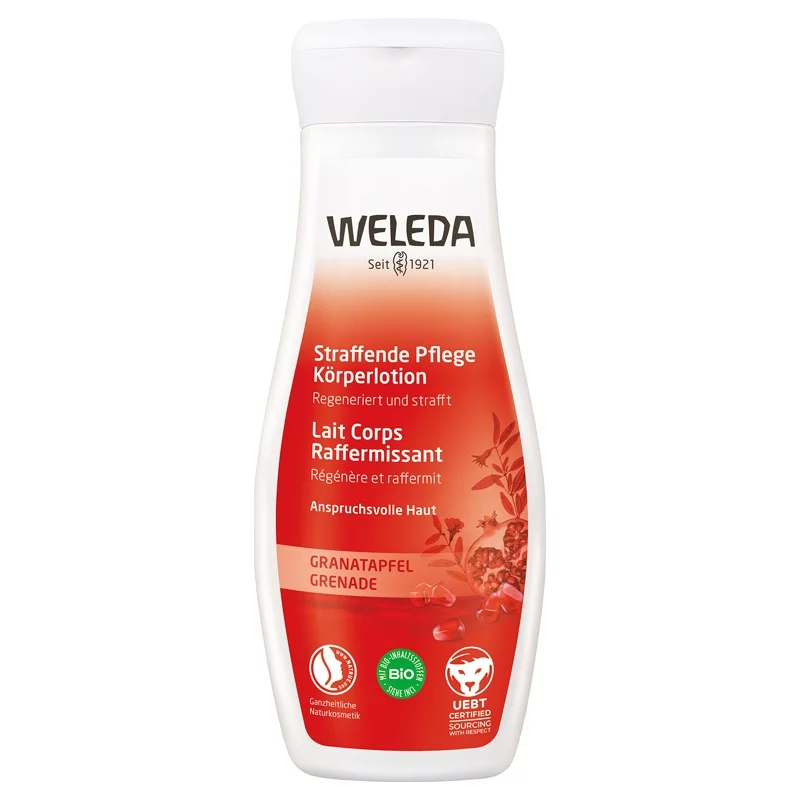 Straffende Pflege BIO-Körperlotion Granatapfel - 200ml - Weleda