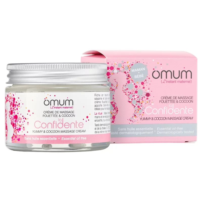 Schaumige & Cocoon BIO-Körpercreme Sheabutter & Sesam - 50ml - Omum