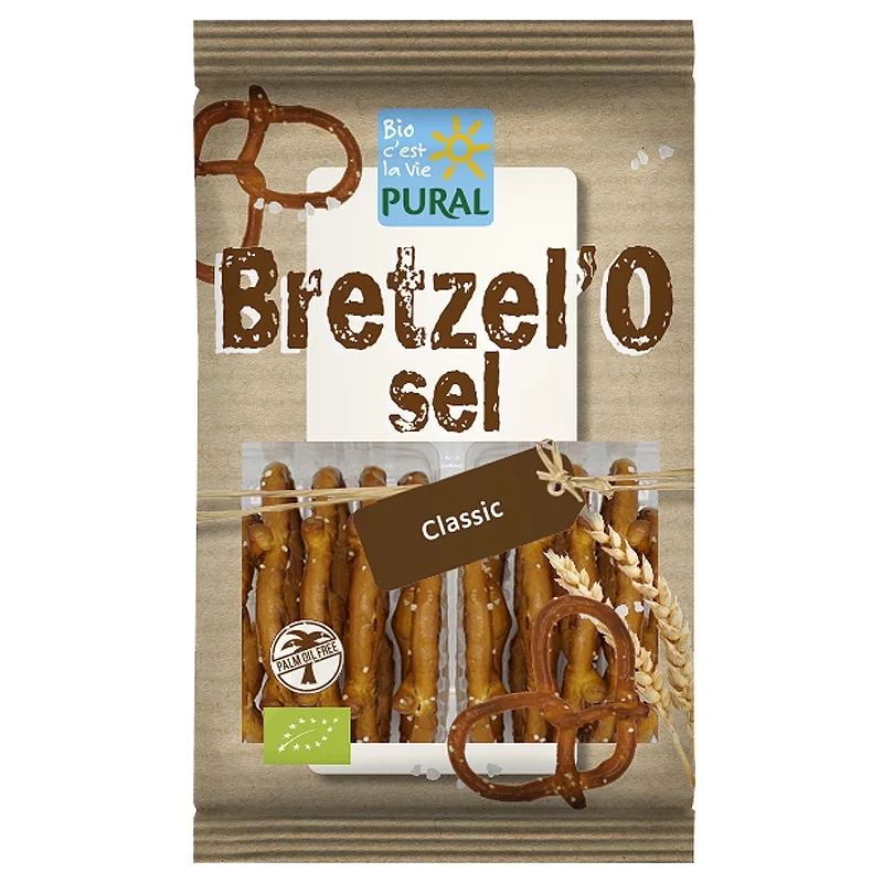 BIO-Salzbrezeln - Bretzel' O sel - 100g - Pural