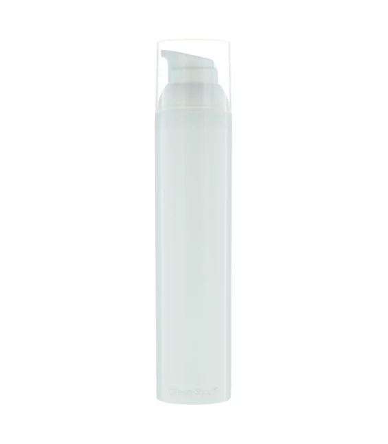 Weisse airless Plastikflasche 100ml - Aromadis