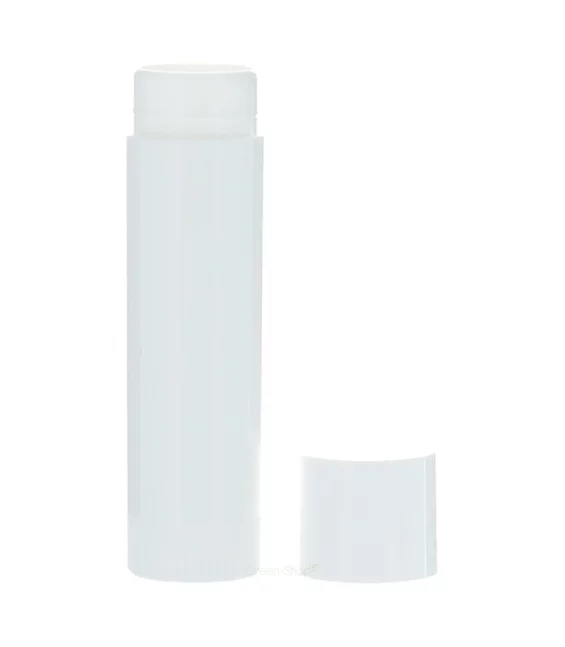 Weisser Plastik-Taschenstift 6ml mit Verschluss - Aromadis