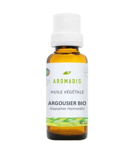 Huile végétale d'argousier BIO - 30ml - Aromadis
