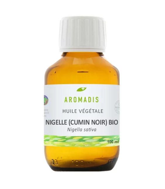 Huile végétale de nigelle (cumin noir) BIO - 100ml - Aromadis