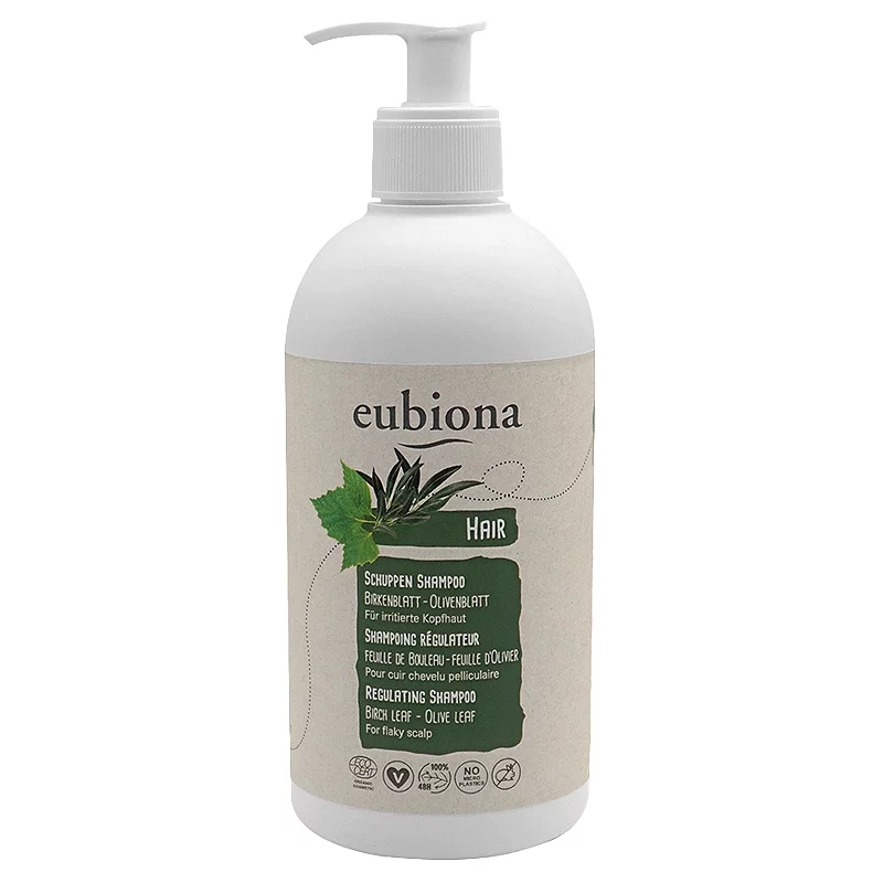 BIO-Anti-Schuppen Shampoo Birke & Olivenblatt - 500ml - Eubiona