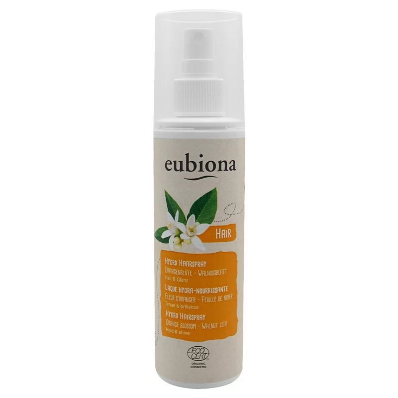 BIO-Hydro-Haarspray Orangenblüte & Walnussblatt - 200ml - Eubiona