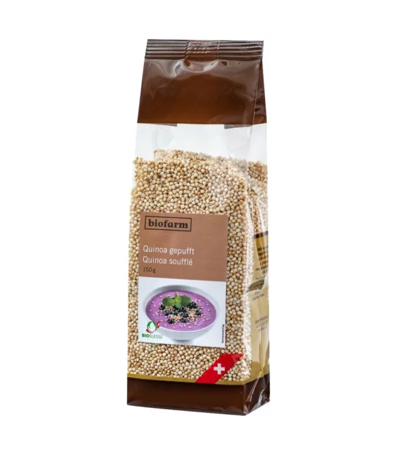 Quinoa soufflé suisse BIO - 150g - Biofarm