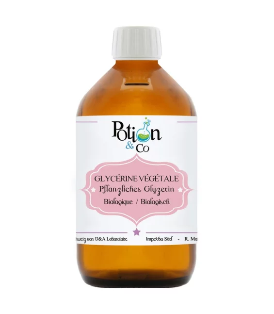 Glycérine végétale BIO - 1l - Potion & Co