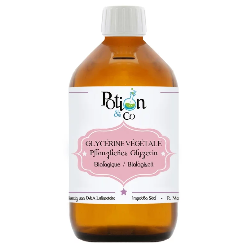 Glycérine végétale BIO - 1l - Potion & Co