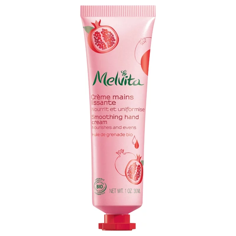 Glättende BIO-Handcreme Granatapfel - 30ml - Melvita