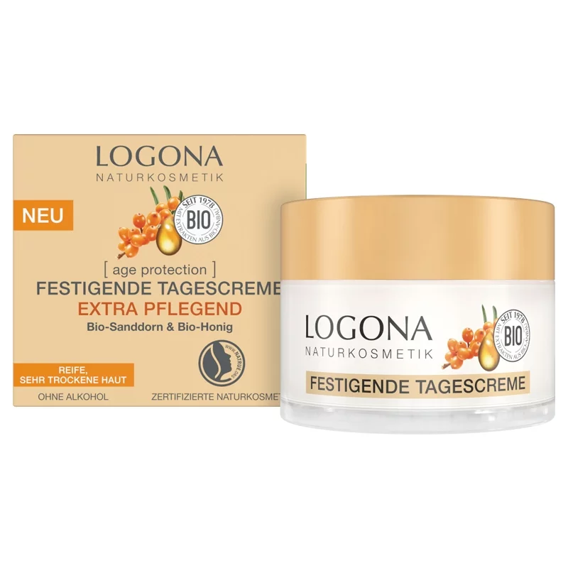 Extra Pflegende BIO-Tagescreme Honig - 50ml - Logona