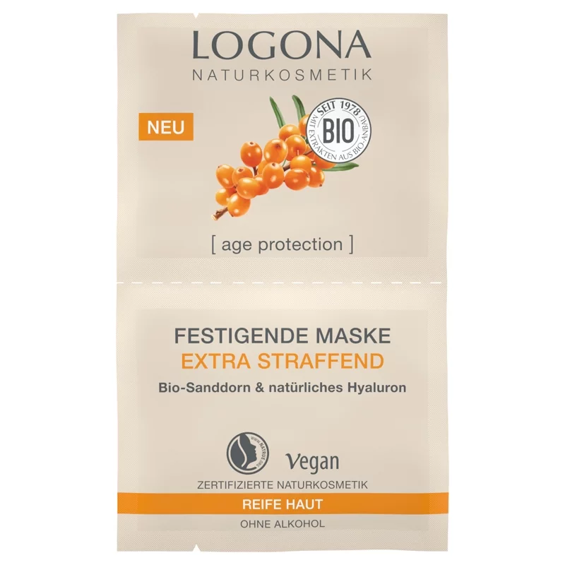 Extra Festigende BIO-Maske Sanddorn - 15ml - Logona