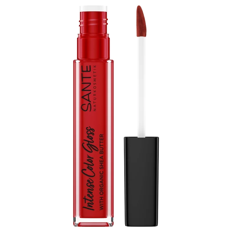 BIO-Lipgloss Intense Color N°06 Daring Red - 5,3ml - Sante