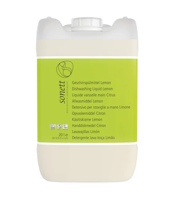 Ökologisches Geschirrspülmittel Lemongrass - 20l - Sonett﻿