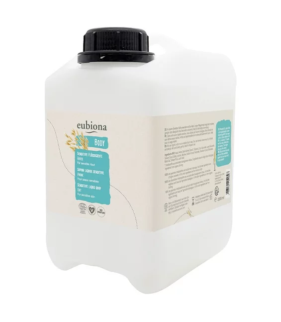 Savon liquide pour les mains sensitive BIO ﻿avoine - 2l - Eubiona