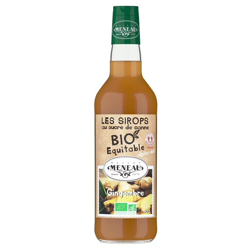 Sirop de gingembre BIO - 50cl - Meneau