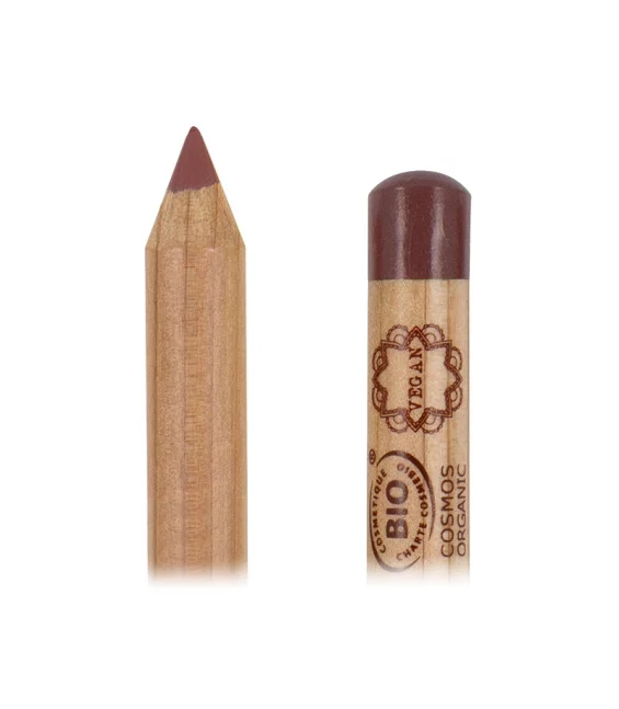 Crayon lèvres BIO N°04 Marron - Boho Green Make-up