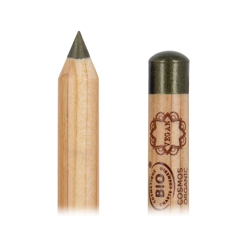 Crayon yeux BIO N°07 Vert émeraude - Boho Green Make-up