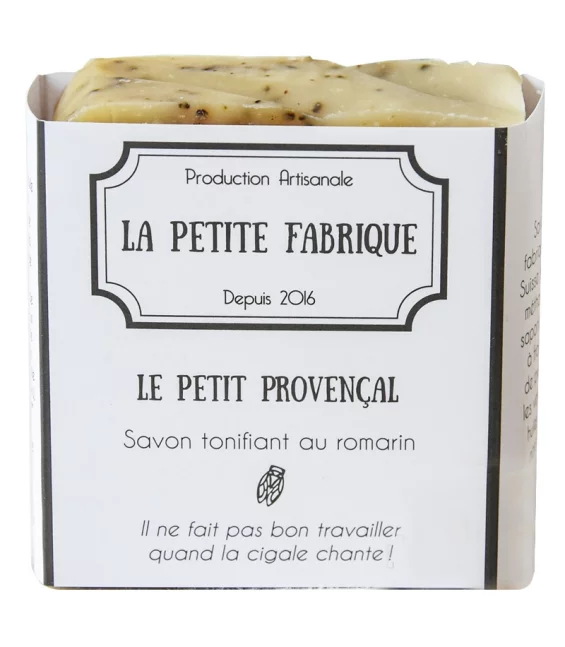 Belebende natürliche Seife Rosmarin - 100g - La Petite Fabrique