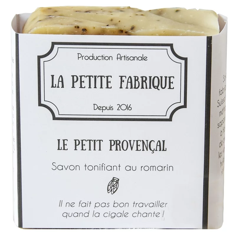 Savon tonifiant naturel romarin - 100g - La Petite Fabrique