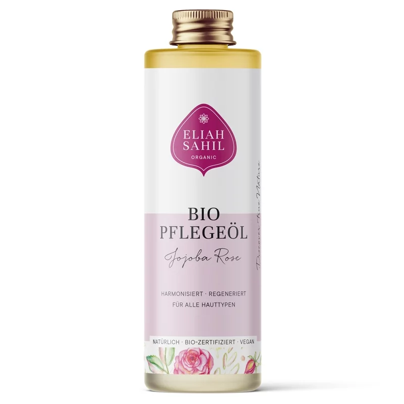 BIO-Pflegeöl Jojoba Rose - 100ml - Eliah Sahil