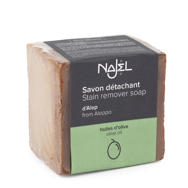 Savon d'Alep détachant huile d'olive - 200g - Najel