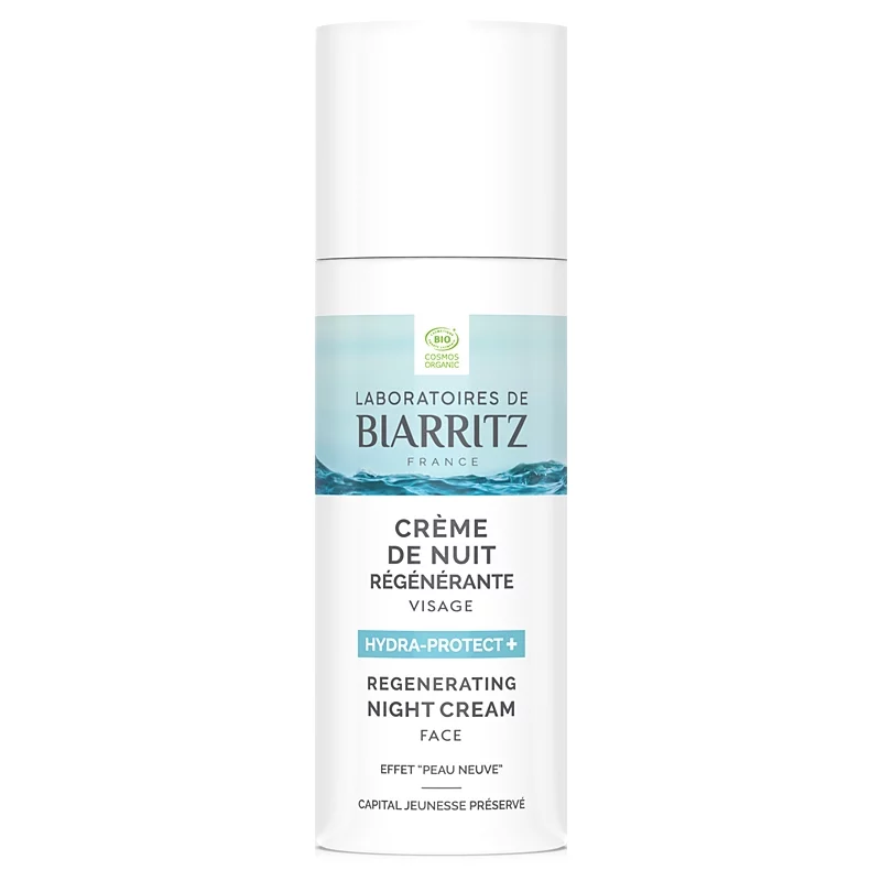 Regenerierende BIO-Nachtcreme Rotalge - 50ml - Laboratoires de Biarritz