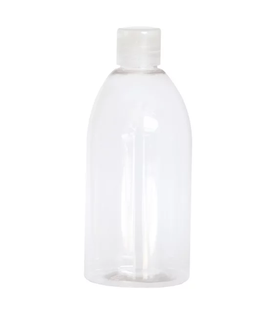 Transparente Plastikflasche 500ml mit transparentem Clip-Verschluss - 1 Stück - Centifolia