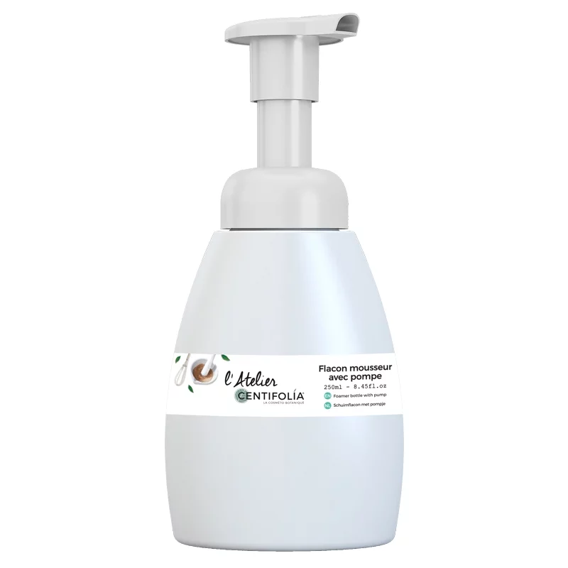 Flacon pompe mousseur 250ml - 1 pièce - Centifolia