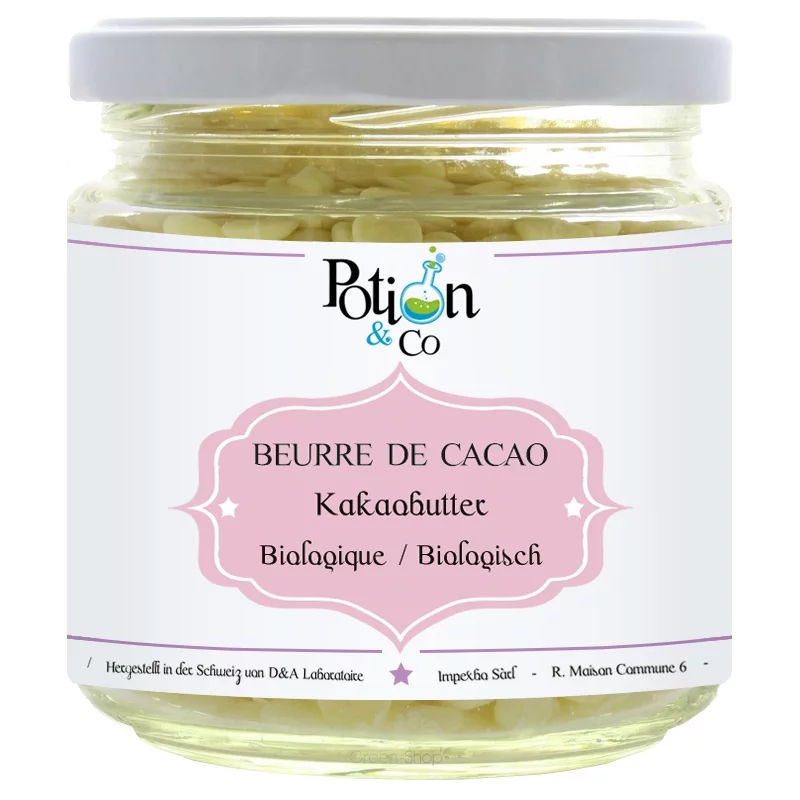 Beurre de cacao BIO - 180g - Potion & Co