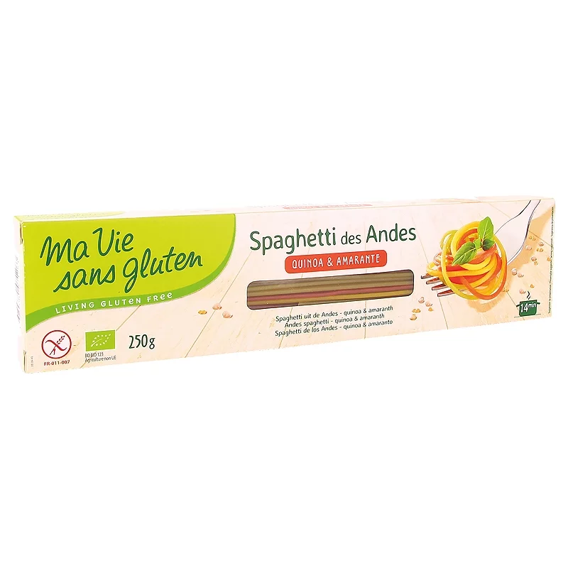 BIO-Spaghetti der Anden - 250g - Ma vie sans gluten