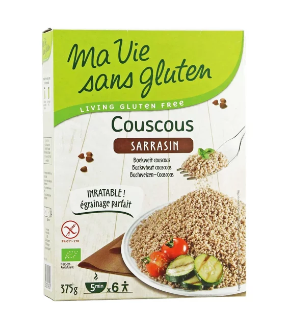 BIO-Couscous mit Buchweizen - 375g - Ma vie sans gluten