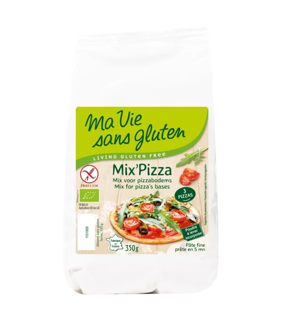 Mix pour pizza BIO - 350g - Ma vie sans gluten