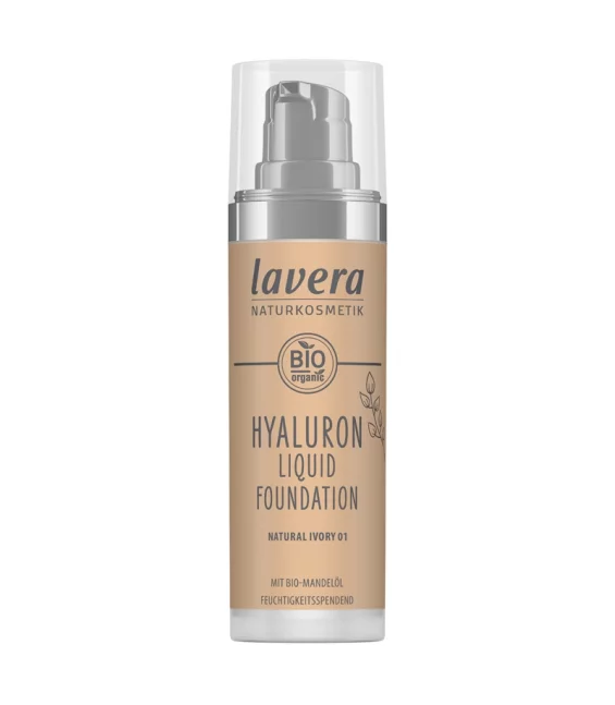 BIO-Make-up Liquid Hyaluron N°02 Cool Ivory - 30ml - Lavera