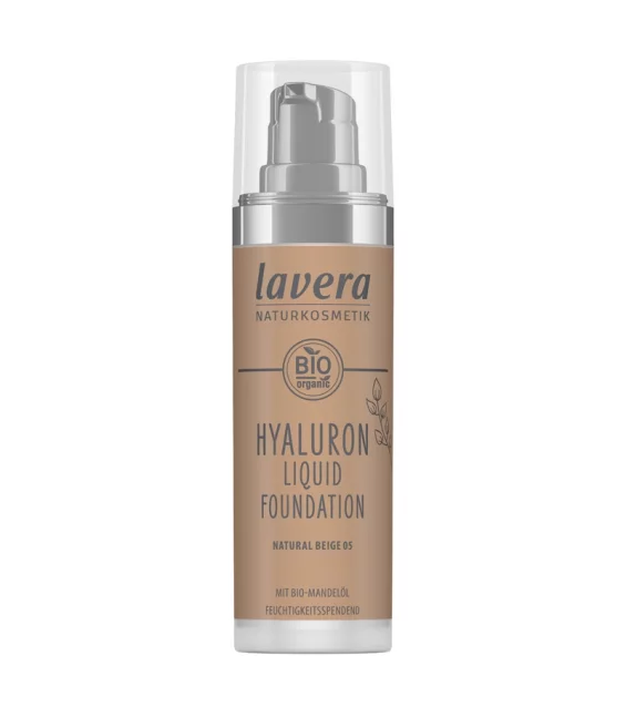 Fond de teint liquide Hyaluron BIO N°05 Natural Beige - 30ml - Lavera