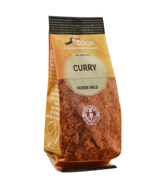 Recharge Curry doux BIO - 35g - Cook