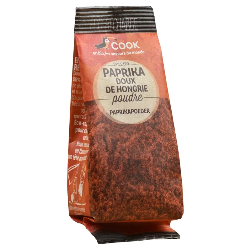 Recharge Paprika doux de Hongrie BIO - 40g - Cook