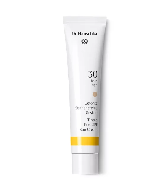 Crème solaire teintée visage BIO IP 30 figue de Barbarie - 40ml - Dr. Hauschka