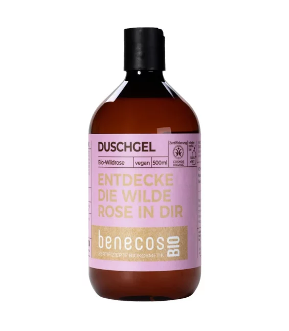 BIO-Duschgel Wildrose - 500ml - Benecos