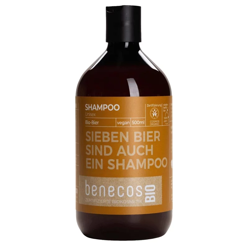 Shampooing BIO bière - 500ml - Benecos