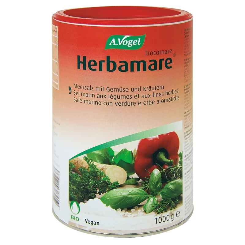 Sel marin aux légumes et fines herbes BIO Trocomare - 1kg - A.Vogel