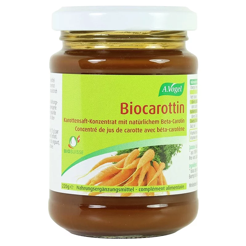 BIO-Karottensaft-Konzentrat mit Beta-Carotin - 220g - A.Vogel