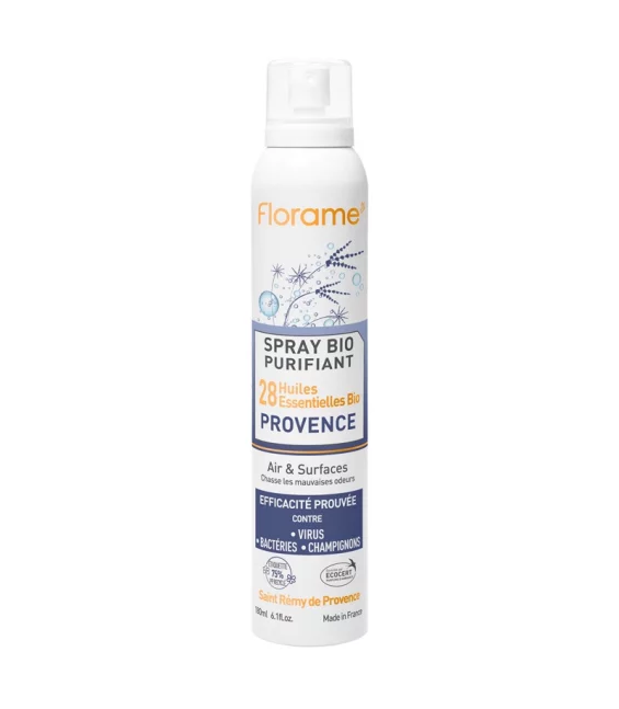 Reinigendes BIO-Spray Provence 28 Ätherische Öle - 180ml - Florame