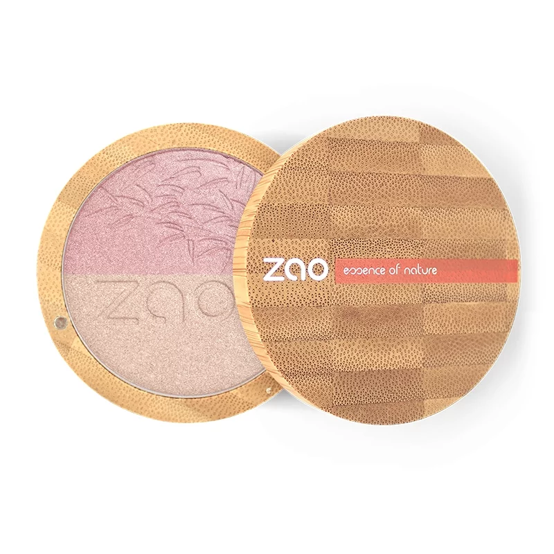 BIO-Shine-Up Puder Duo Rosa & Gold N°311 - 9g - Zao