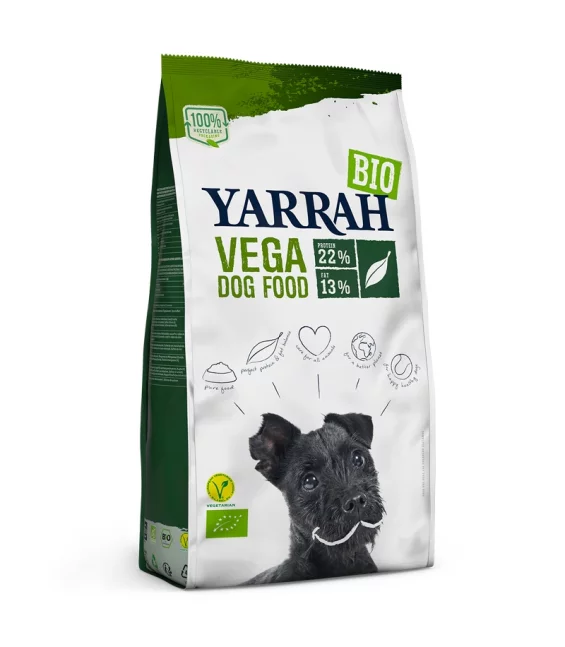 BIO-Hundefutter trocken Vegetarisch & Vegan - 10kg - Yarrah