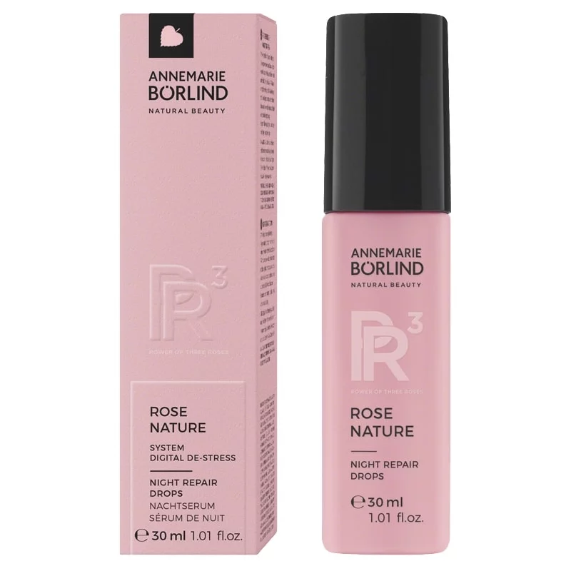 reparierendes Nachtserum Rose & Pfingstrose - 30ml - Annemarie Börlind