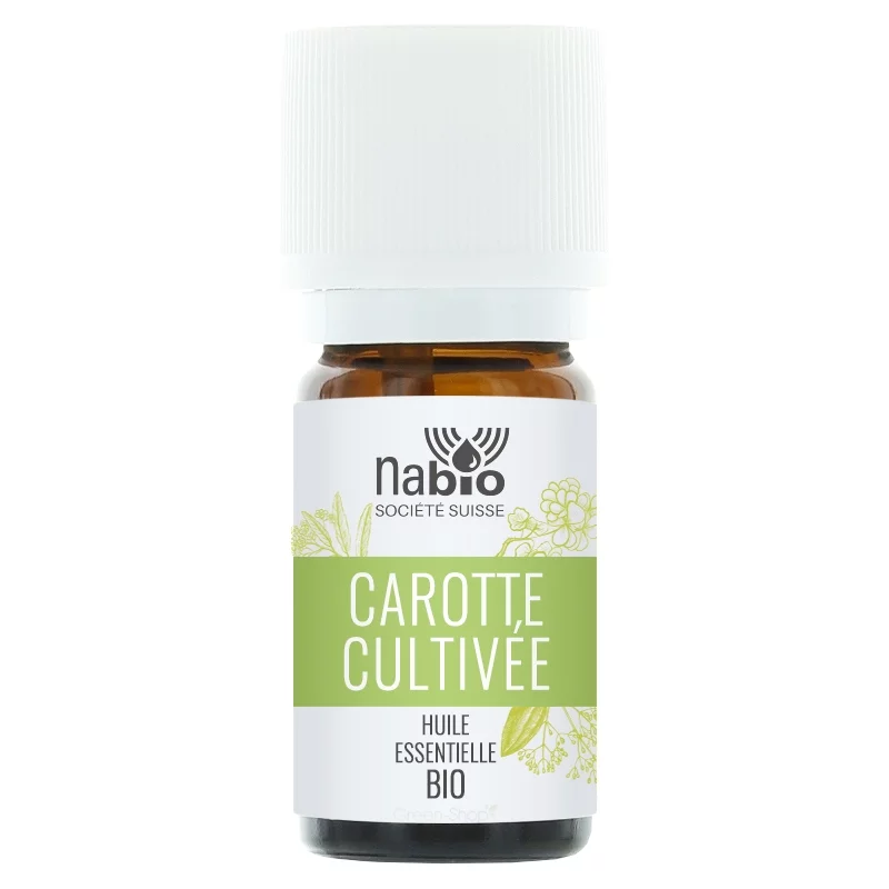 Huile essentielle BIO Carotte cultivée - 2ml - Nabio