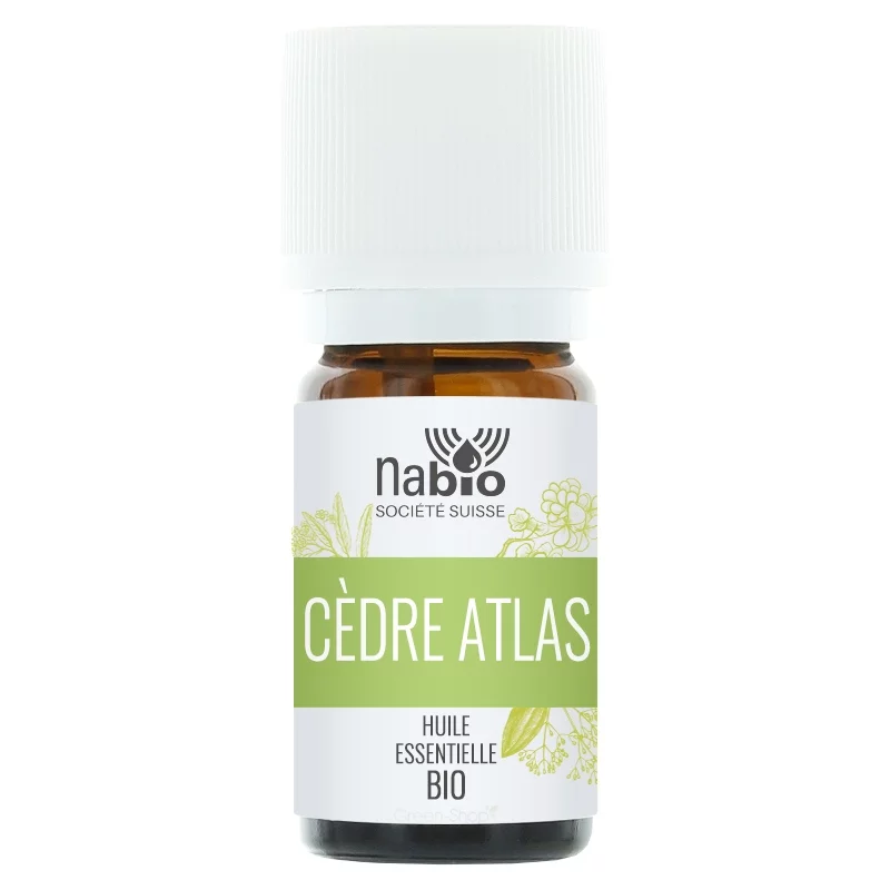 Huile essentielle BIO Cèdre Atlas - 10ml - Nabio