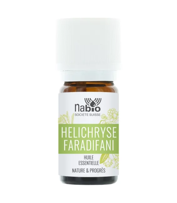 Natürliches ätherisches Öl Strohblume faradifani - 10ml - Nabio